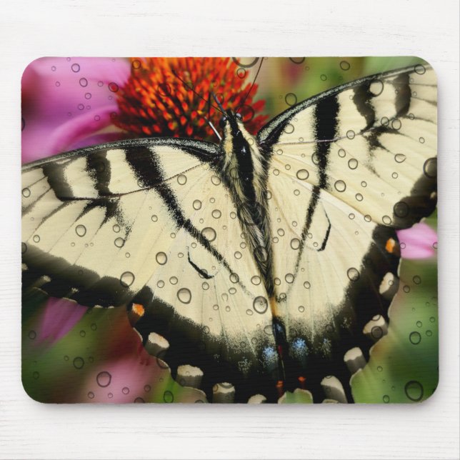 Beautiful Butterfly Mouse Pad (Front)