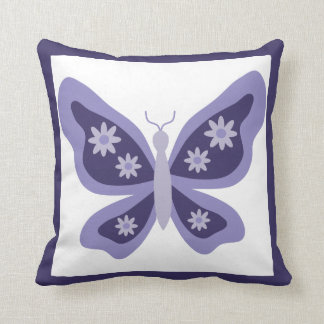 Beautiful Butterfly Nursery Throw Pillow