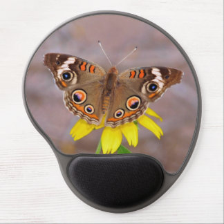 Beautiful Butterfly on Yellow Flower  Gel Mouse Pad