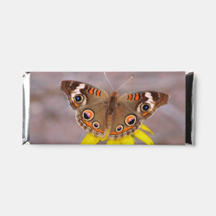 Beautiful Butterfly on Yellow Flower Hershey Bar Favors