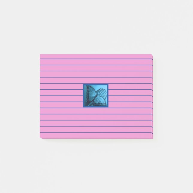 Beautiful Butterfly Post-it Notes (Front)