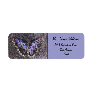 Beautiful Butterfly/Purple. Label