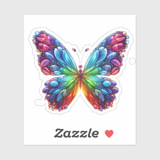 Beautiful Butterfly Sticker (Sheet)