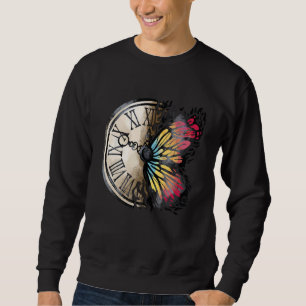 Beautiful Butterfly Time Mothers Day Graphic Sweatshirt