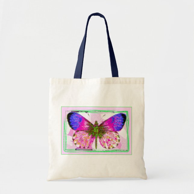 Beautiful Butterfly Tote Bag (Front)