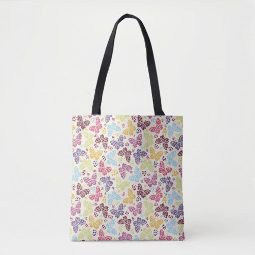 Beautiful Butterfly Tote Bag    