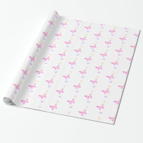 Beautiful Butterfly Wrapping Paper