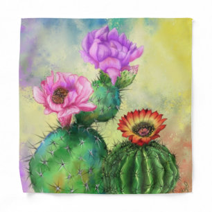Beautiful Cactus Bandana