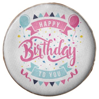 Beautiful Cake Happy Birthday Gifts Love Chocolate Covered Oreo by nonstopshop at Zazzle