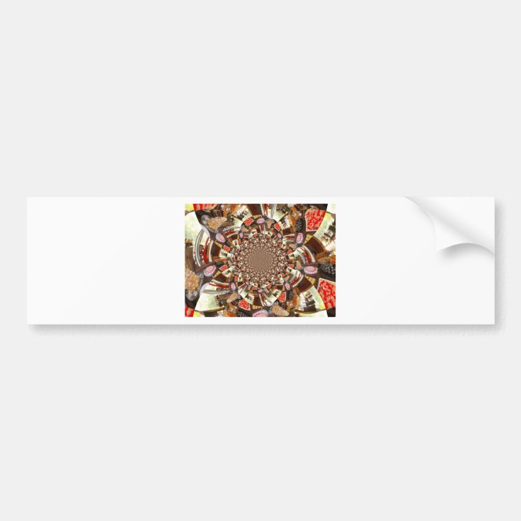 Beautiful Cakes and Desserts Bumper Sticker Zazzle
