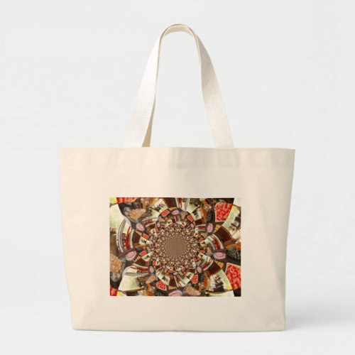 Beautiful Cakes and Desserts Large Tote Bag