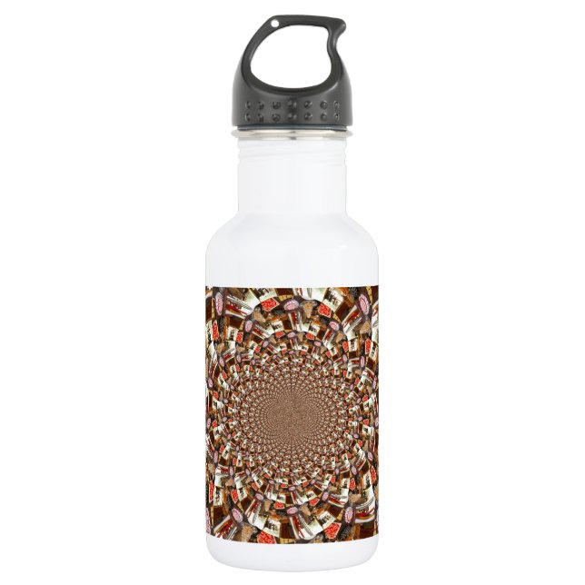 Beautiful Cakes and Desserts Water Bottle (Front)