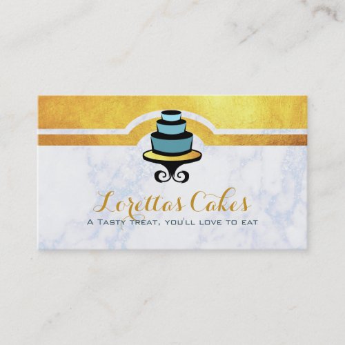 Beautiful Cakes Bakery Business Cards