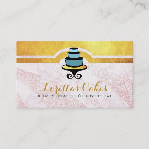 Beautiful Cakes Bakery Business Cards