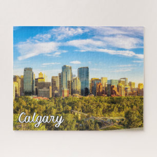 Beautiful Calgary, Alberta, Canada Jigsaw Puzzle