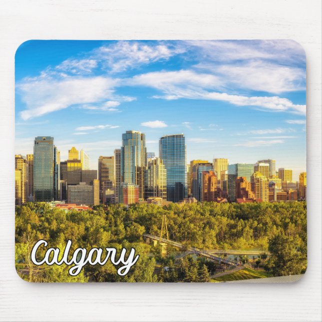 Beautiful Calgary, Alberta, Canada Mouse Pad (Front)