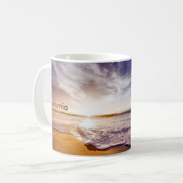 Beautiful California by storeman Coffee Mug (Front Left)
