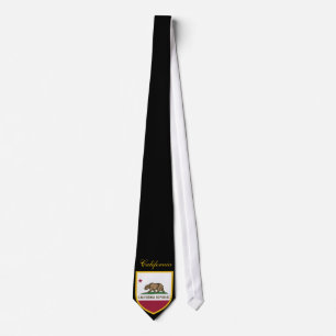 Beautiful California Flag Tie
