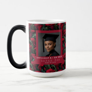 Beautiful Calla Lilies Pattern Grandaughter Gradua Color Morph Mug