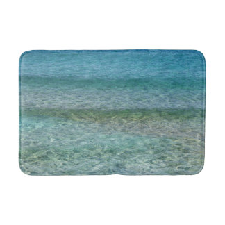 Beautiful Calm Caribbean Sea  Bath Mat