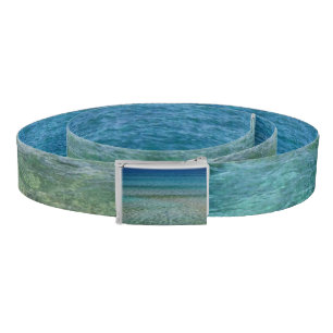 Beautiful Calm Caribbean Sea Belt