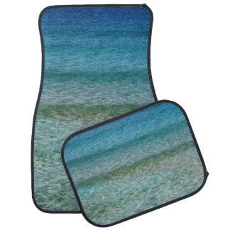 Beautiful Calm Caribbean Sea  Car Floor Mat