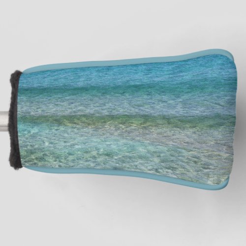 Beautiful Calm Caribbean Sea  Golf Head Cover