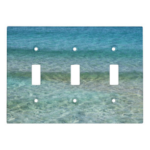 Beautiful Calm Caribbean Sea Light Switch Cover