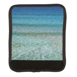 Beautiful Calm Caribbean Sea  Luggage Handle Wrap