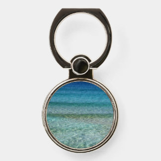 Beautiful Calm Caribbean Sea  Phone Ring Stand