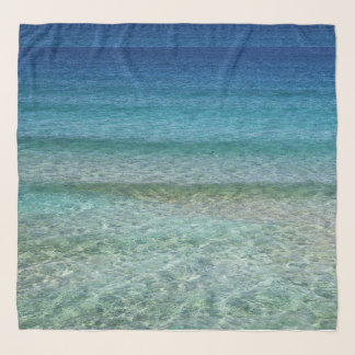 Beautiful Calm Caribbean Sea Scarf