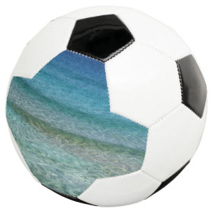 Beautiful Calm Caribbean Sea  Soccer Ball