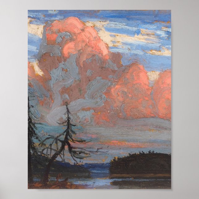 Beautiful Canadian Tom Thomson Algonquin Poster (Front)