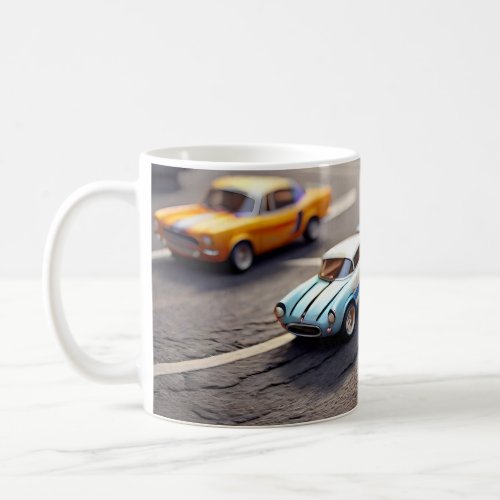 Beautiful car coffee mug of cute tiny cars boy mug