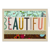 Beautiful Card (Front Horizontal)