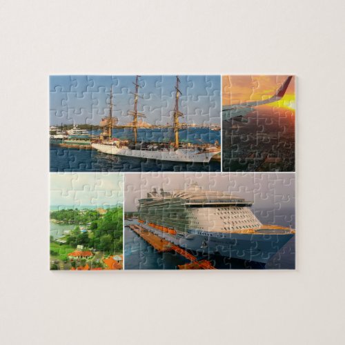 Beautiful CaribbeanBahamas Collage Jigsaw Puzzle