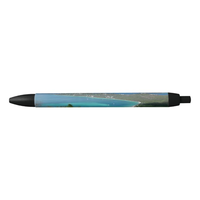 Beautiful Caribbean Tropical Beach Photo Pen (Front)