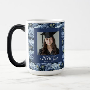 Beautiful Carnation Floral Photo Keepsake Color Morph Mug