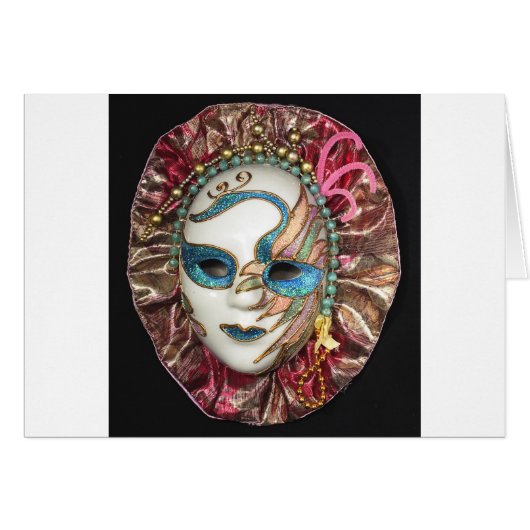 Beautiful Carnival Mask (Front Horizontal)