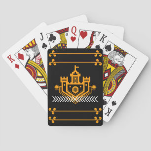 beautiful castle poker cards