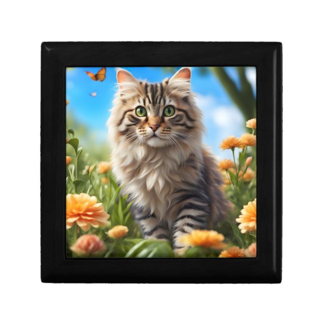 Beautiful cat beautiful garden gift box (Front)