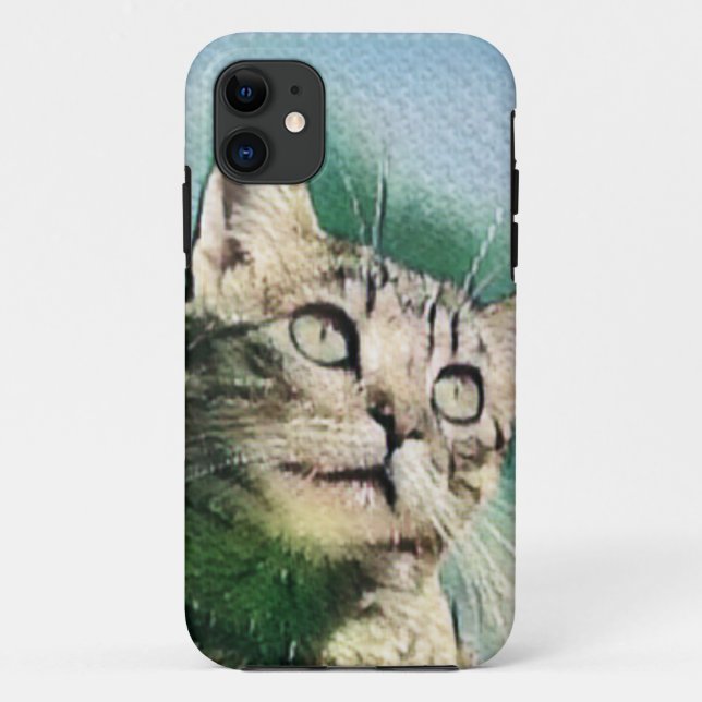 Beautiful Cat design Case-Mate iPhone Case (Back)