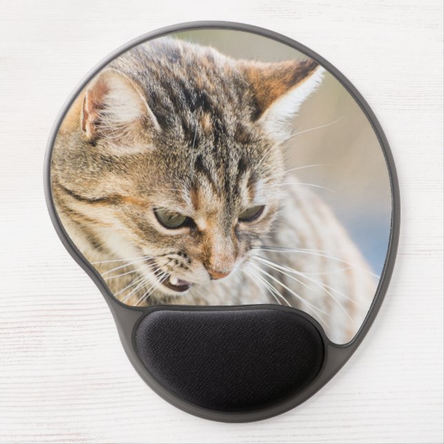 Beautiful cat gel mouse pad (Front)