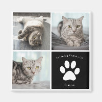 Beautiful Cat Memorial Custom Pet Photo Keepsake