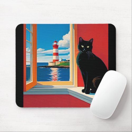 Beautiful Cat Mouse Pad