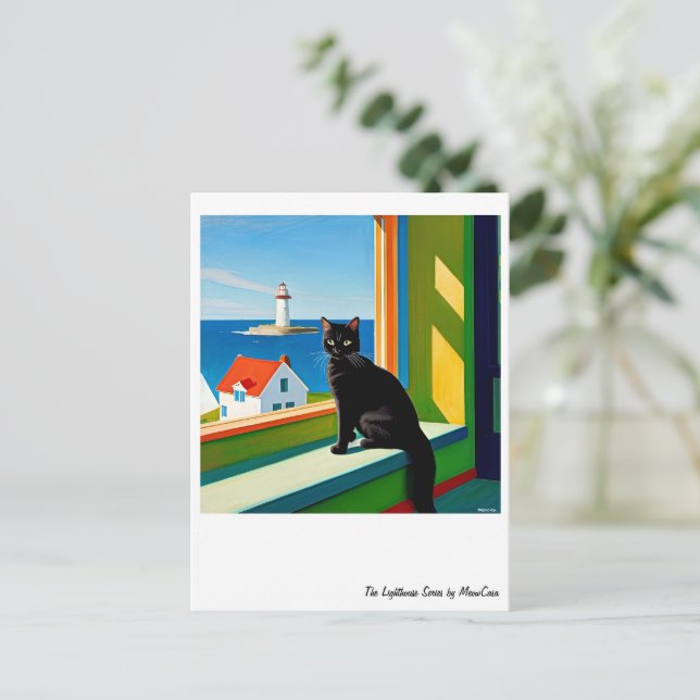 Beautiful Cat Postcard (Standing Front)