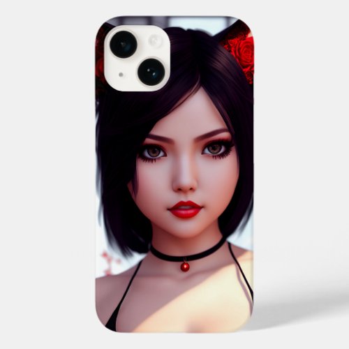 Beautiful catgirl  Case_Mate iPhone 14 case