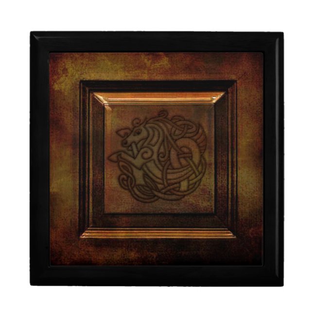 Beautiful Celtic Jewellery Box (Front)