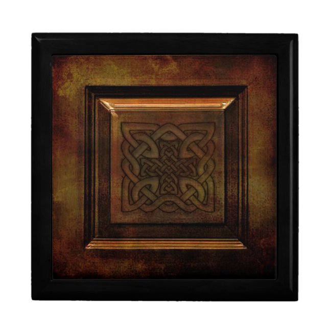 Beautiful Celtic Jewellery Box (Front)