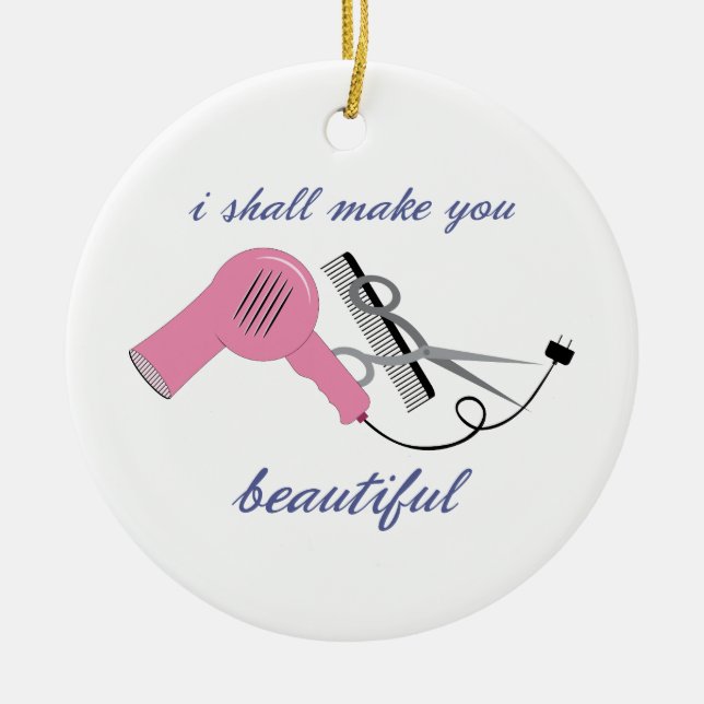 Beautiful Ceramic Ornament (Front)